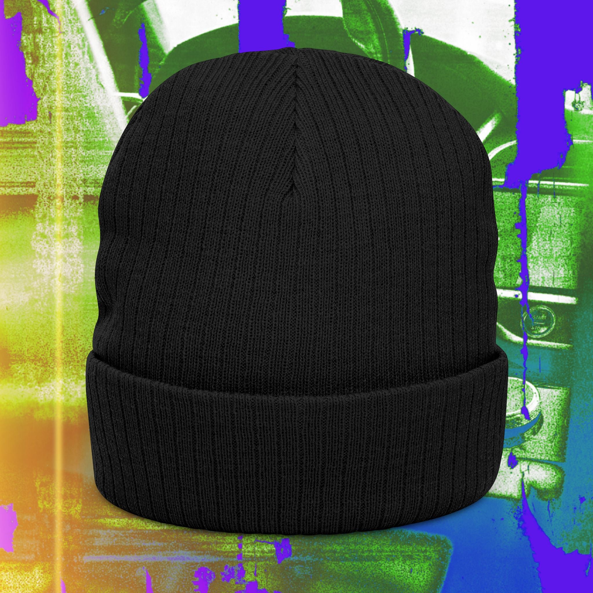 Tier One OG Green Embroidered Logo - Cuffed Beanie