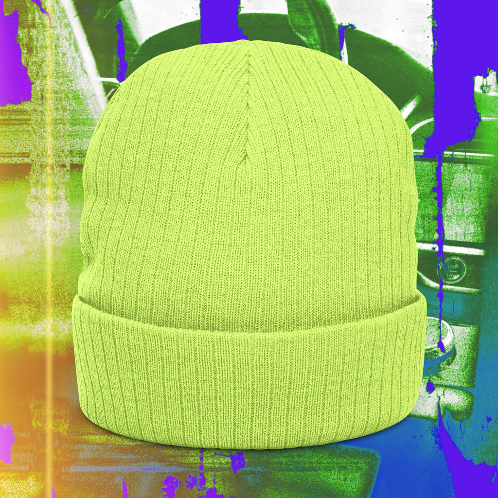 Tier One OG Green Embroidered Logo - Cuffed Beanie