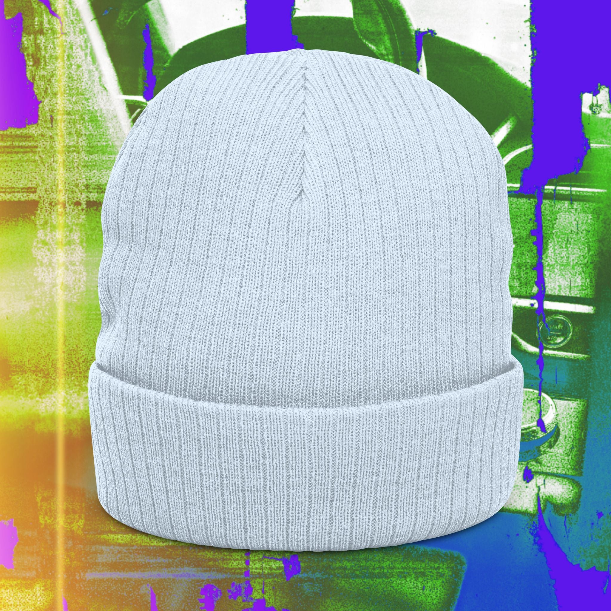 Tier One OG Green Embroidered Logo - Cuffed Beanie